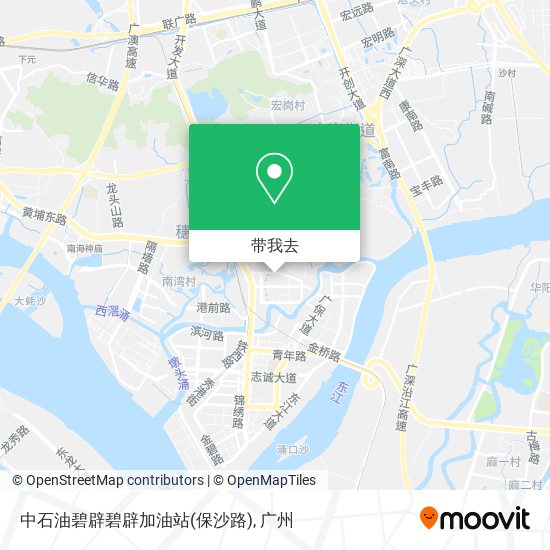 中石油碧辟碧辟加油站(保沙路)地图
