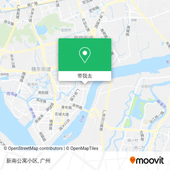 新南公寓小区地图