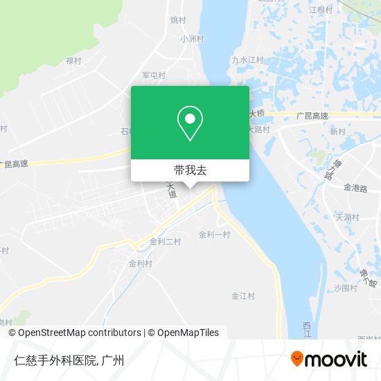 仁慈手外科医院地图
