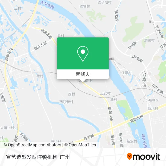 宣艺造型发型连锁机构地图