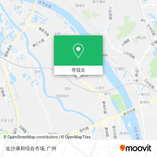 金沙康和综合市场地图