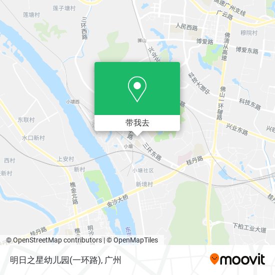 明日之星幼儿园(一环路)地图