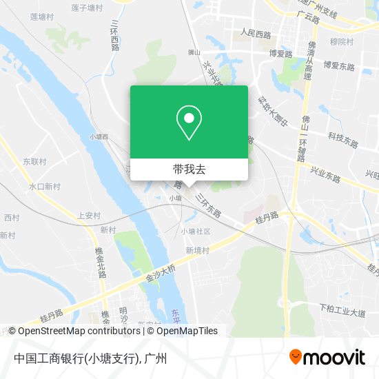 中国工商银行(小塘支行)地图