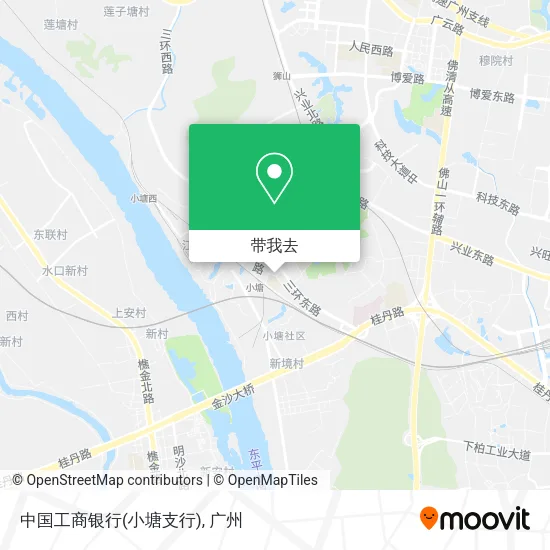 中国工商银行(小塘支行)地图