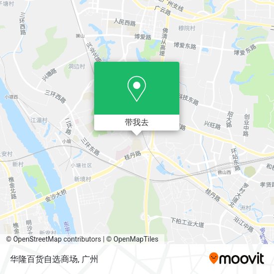 华隆百货自选商场地图