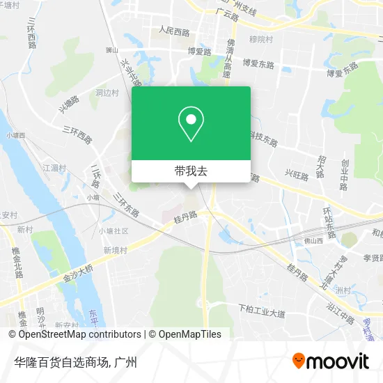 华隆百货自选商场地图