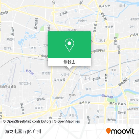 海龙电器百货地图