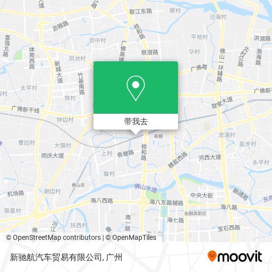 新驰航汽车贸易有限公司地图