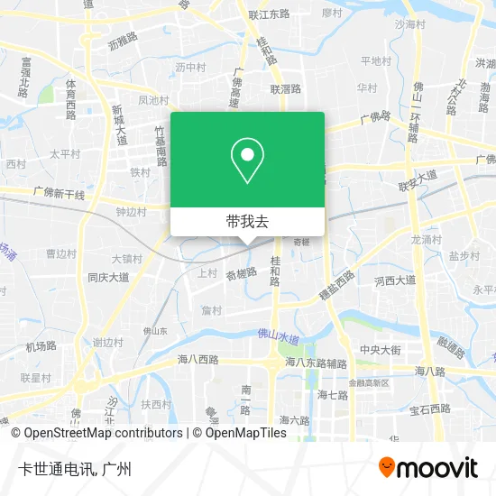 卡世通电讯地图