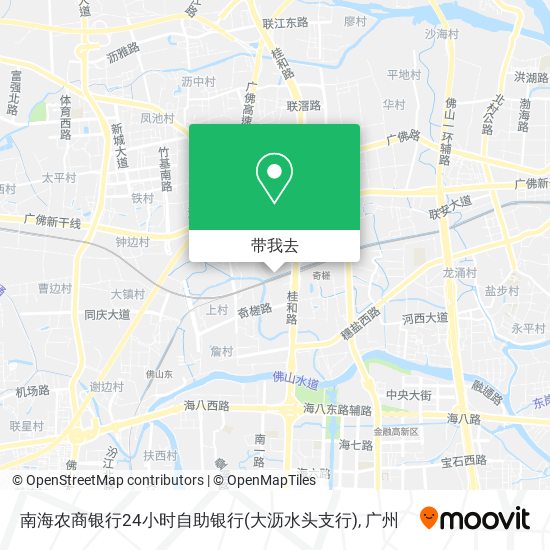 南海农商银行24小时自助银行(大沥水头支行)地图