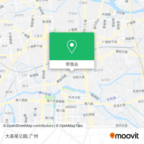 大基尾公园地图