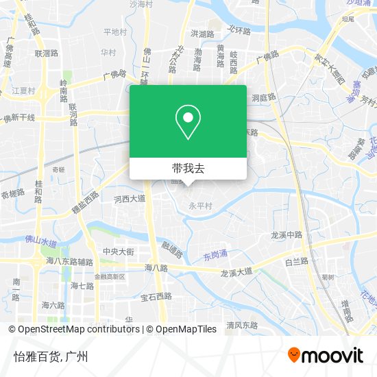 怡雅百货地图