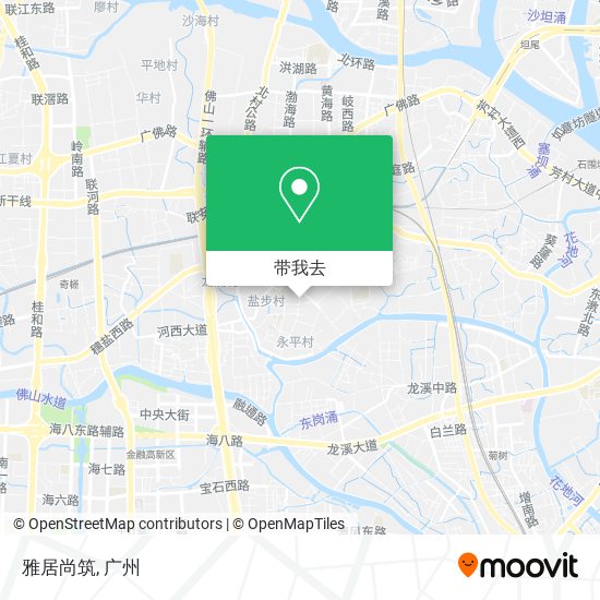 雅居尚筑地图