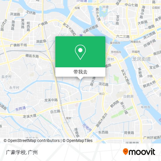 广豪学校地图