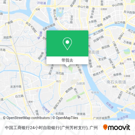 中国工商银行24小时自助银行(广州芳村支行)地图