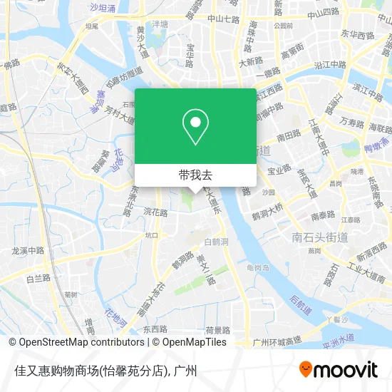 佳又惠购物商场(怡馨苑分店)地图