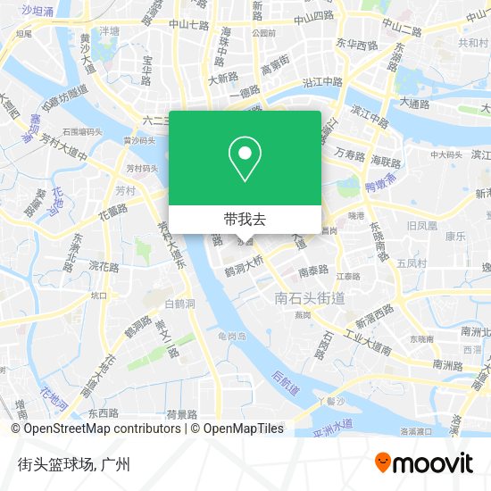 街头篮球场地图