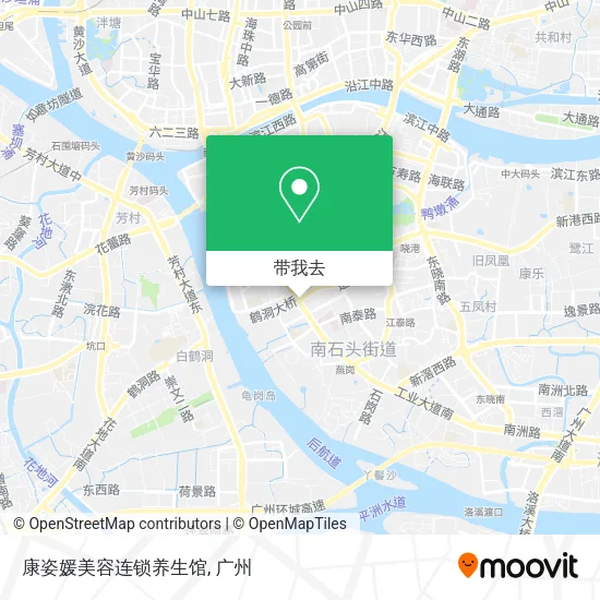 康姿媛美容连锁养生馆地图