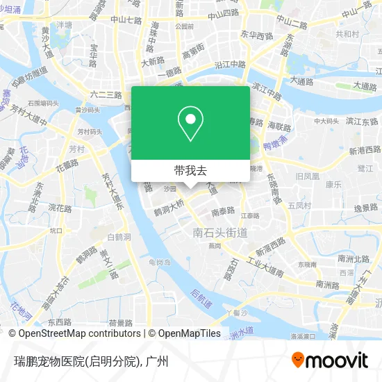 瑞鹏宠物医院(启明分院)地图
