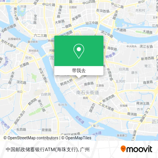 中国邮政储蓄银行ATM(海珠支行)地图