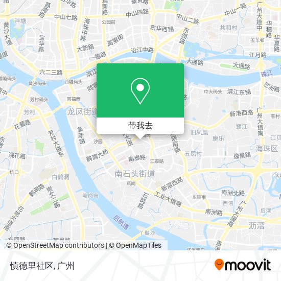 慎德里社区地图