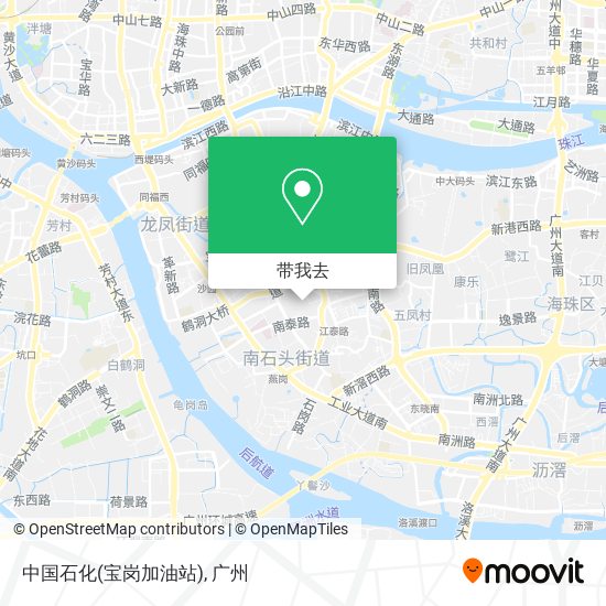中国石化(宝岗加油站)地图