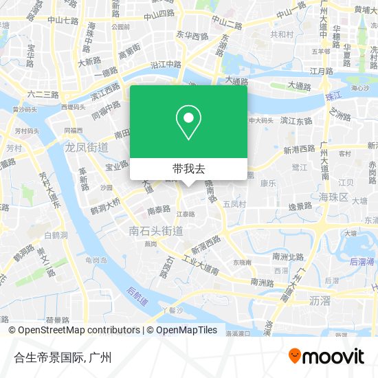 合生帝景国际地图