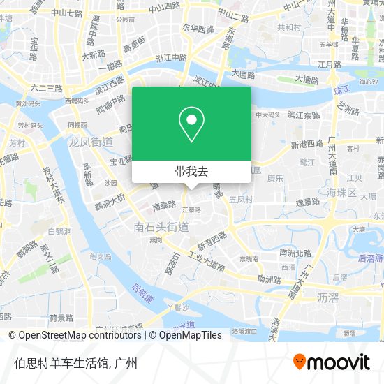 伯思特单车生活馆地图