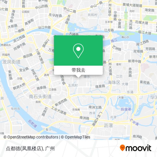 点都德(凤凰楼店)地图