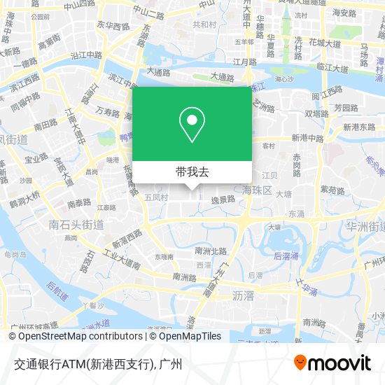 交通银行ATM(新港西支行)地图