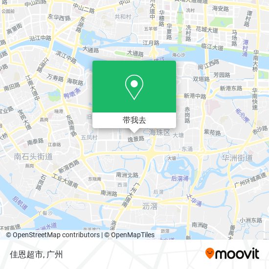 佳恩超市地图