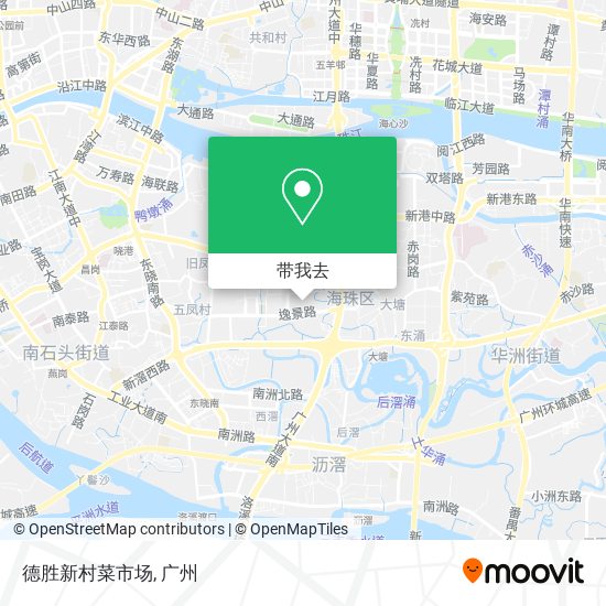 德胜新村菜市场地图