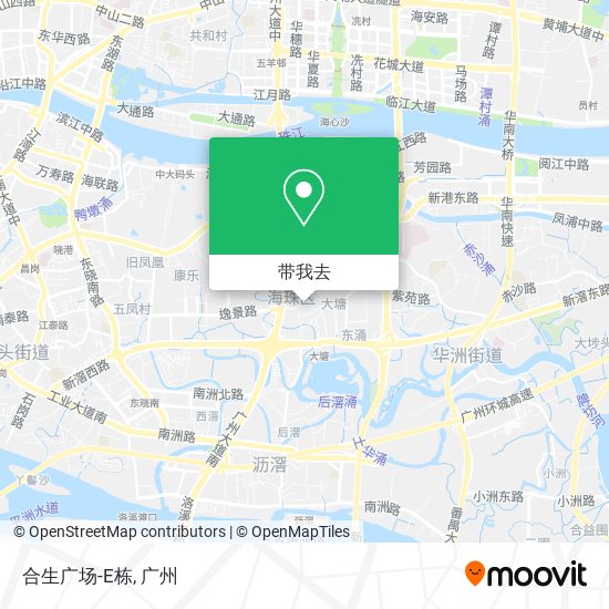 合生广场-E栋地图
