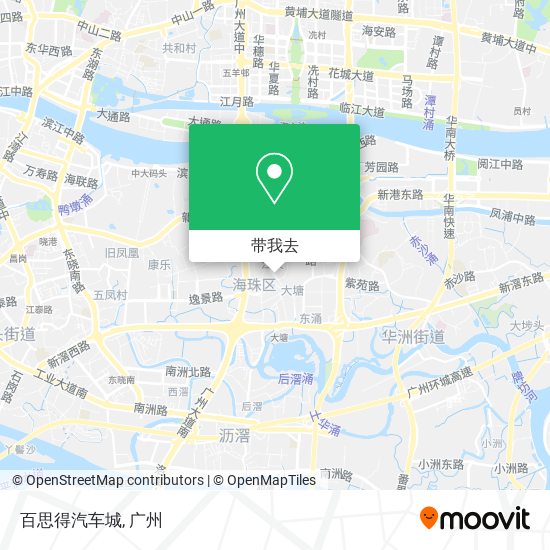 百思得汽车城地图
