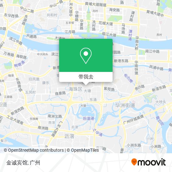金诚宾馆地图