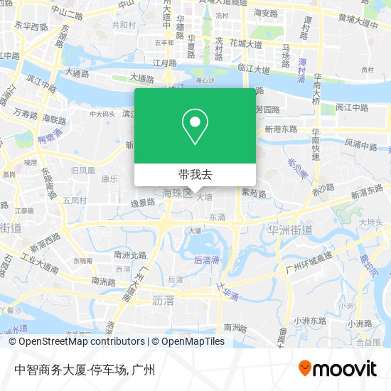 中智商务大厦-停车场地图