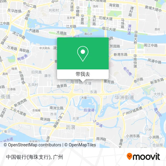 中国银行(海珠支行)地图
