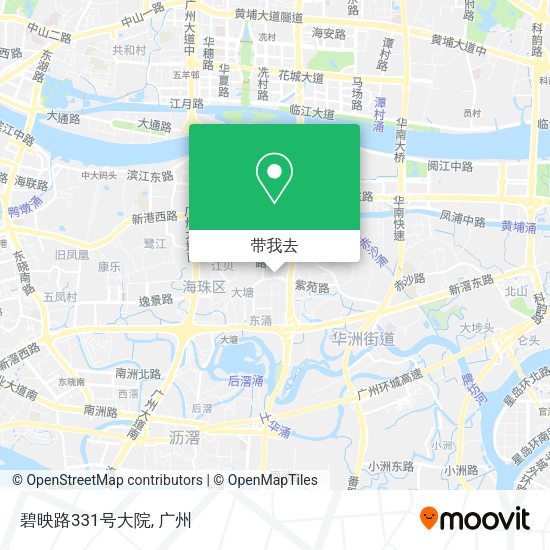 碧映路331号大院地图