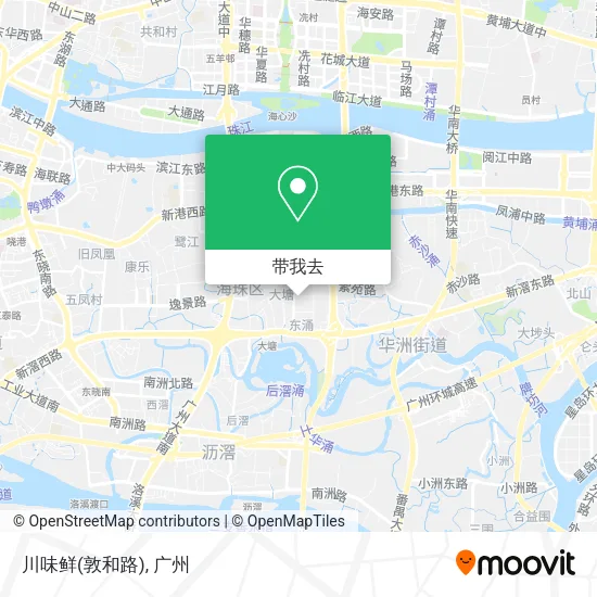 川味鲜(敦和路)地图