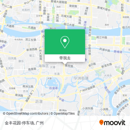 金丰花园-停车场地图