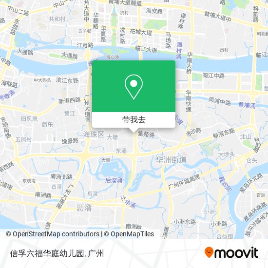 信孚六福华庭幼儿园地图