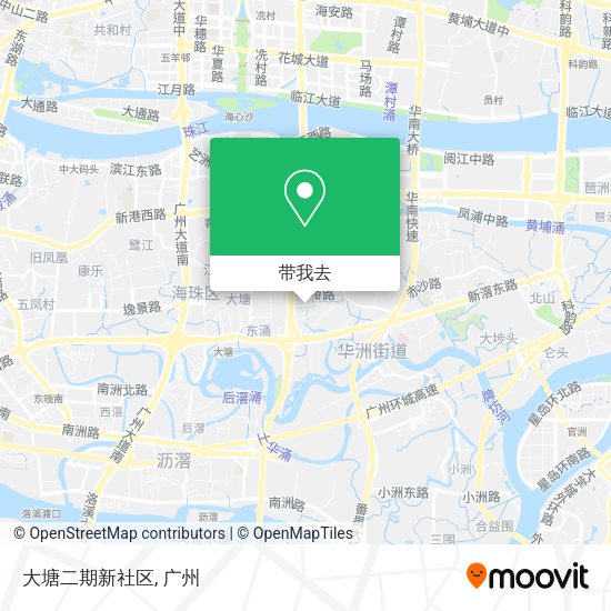 大塘二期新社区地图