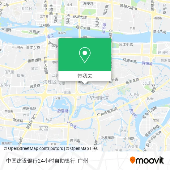 中国建设银行24小时自助银行地图