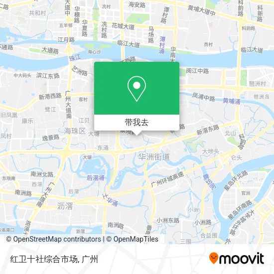 红卫十社综合市场地图