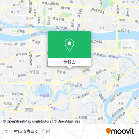 红卫村街道办事处地图