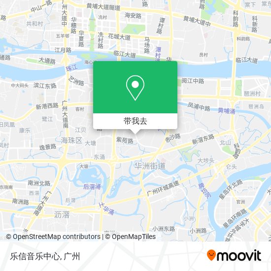 乐信音乐中心地图