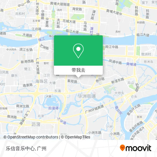 乐信音乐中心地图