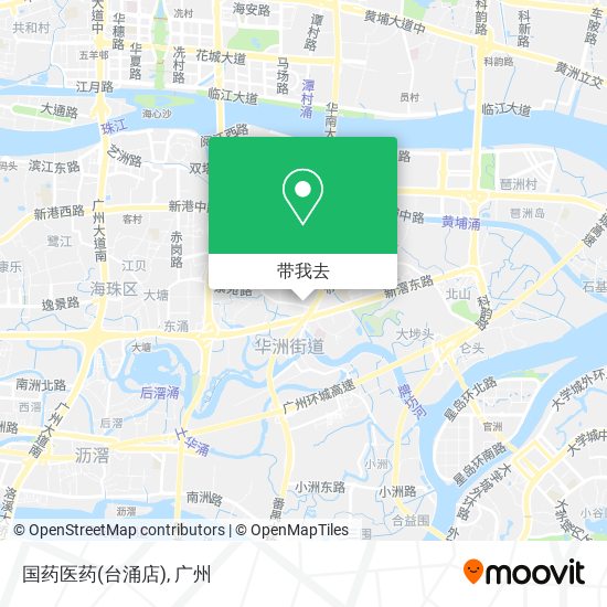 国药医药(台涌店)地图