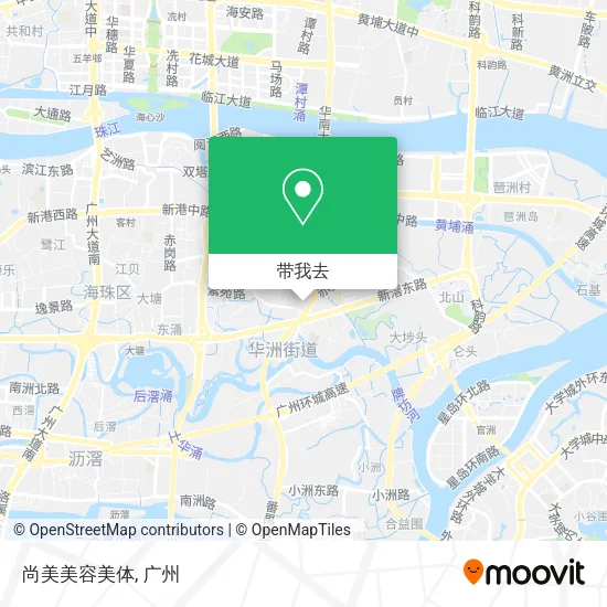 尚美美容美体地图