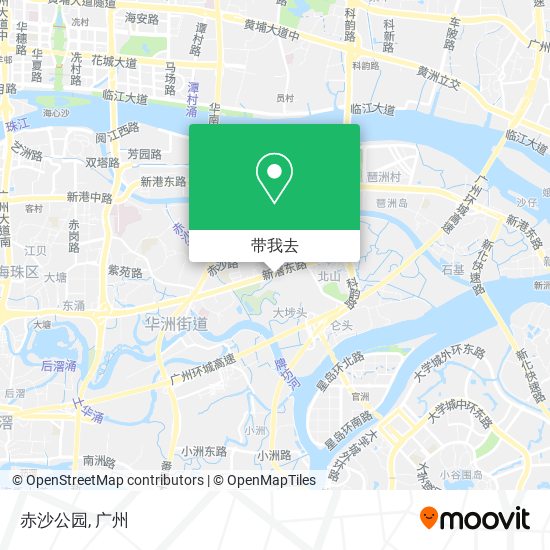 赤沙公园地图